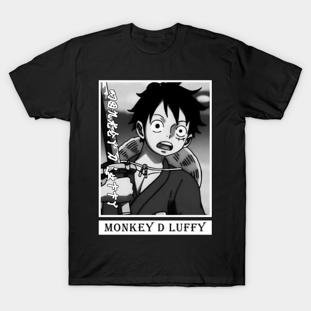 monkey d luffy T-Shirt by HokiShop